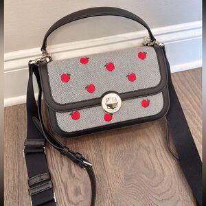 NWT Kate Spade Audrey Apple Flap Crossbody Bag k8105